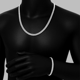CONJUNTO 5MM (CORDÃO + PULSEIRA)