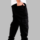 CALÇA CARGO MASCULINA - PRETA