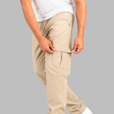 CALÇA CARGO MASCULINA - BEGE