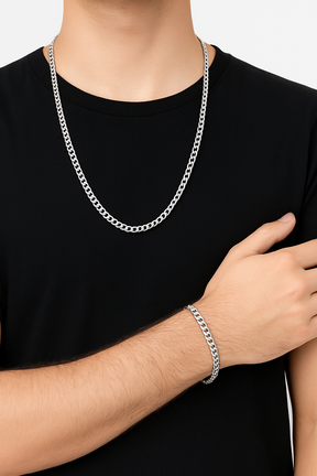 CONJUNTO 5MM (CORDÃO + PULSEIRA)